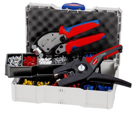 Knipex Crimp Assortment Kit Crimp Crimp terminal Kit [97 90 14]; 267-7627