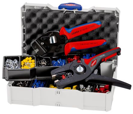 Knipex Crimp Assortment Kit Crimp Crimp terminal Kit [97 90 15]; 267-7628