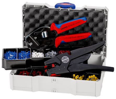 Knipex Crimp Assortment Kit Crimp Crimp terminal Kit [97 90 16]; 267-7629