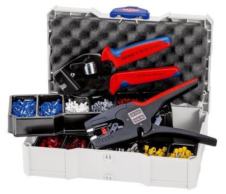 Knipex Crimp Assortment Kit Crimp Crimp terminal Kit [97 90 17]; 267-7631