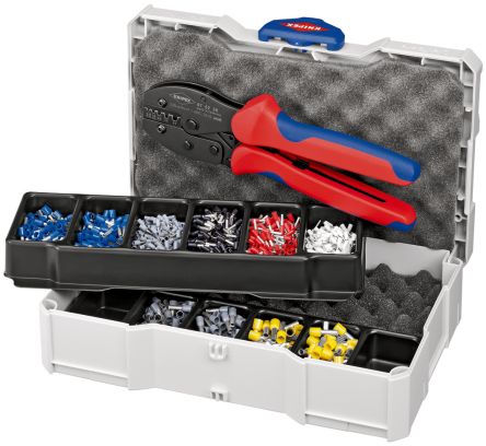 Knipex Crimp Assortment Kit Crimp Crimp terminal Kit [97 90 23]; 267-7634
