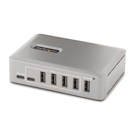 StarTech.com 10 Port USB 3.1 USB A, USB C  Hub, AC Adapter Powered, 11.5 x 8 x 3cm [10G8A2CS-USB-C-HUB]; 267-7817