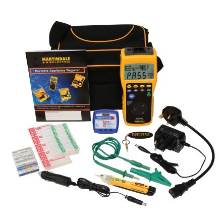 Martindale HPAT600KIT1-2 PAT Testing Kit, Class I, Class II Test Type [HPAT600KIT1-2]; 267-7927
