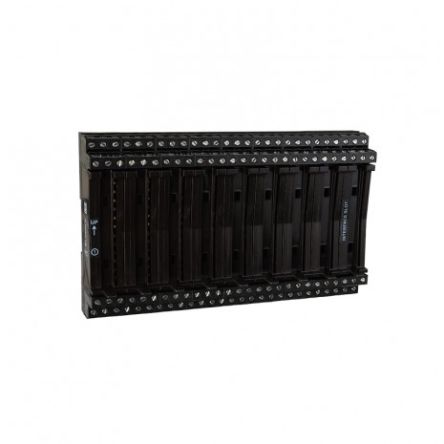 JM CONCEPT Terminal Block, 9-Way, 50mA, 14 AWG Wire, Screw Terminal Termination [BL09NLV]; 268-0073