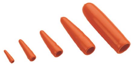 Penta End Cap Orange, Flexible Insulating Material, 10mm [TC43-N3]; 268-0711