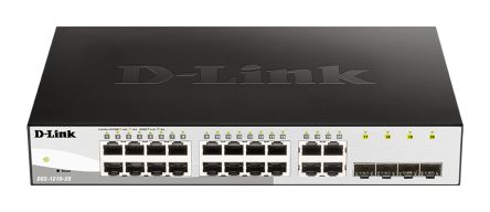 D-Link 20-Port Gigabit Smart Managed Switch, Smart 20 Port Smart Switch, EU [DGS-1210-20/E]; 268-1557