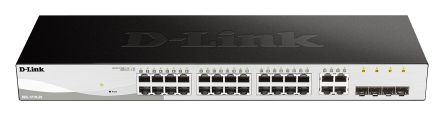 D-Link 28-Port Gigabit Smart Managed Switch, Smart 28 Port Smart Switch, EU [DGS-1210-28/E]; 268-1561