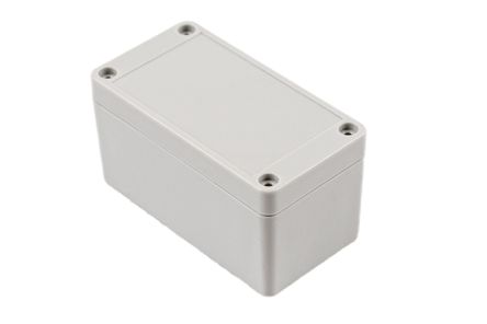 Hammond RP Series Light Grey Polycarbonate General Purpose Enclosure, IP65, Light Grey Lid, 95 x 50 x 50mm [RP1040]; 268-1628