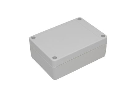 Hammond RP Series Light Grey Polycarbonate General Purpose Enclosure, IP65, Light Grey Lid, 105 x 75 x 40mm [RP1080]; 268-1653