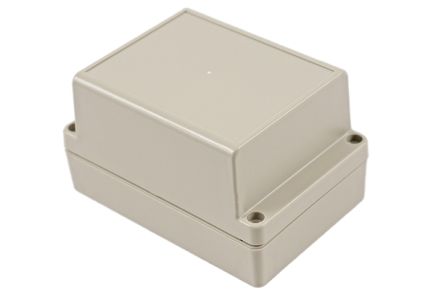 Hammond RP Series Light Grey ABS General Purpose Enclosure, IP65, Light Grey Lid, 125 x 85 x 70mm [RP1145]; 268-1688