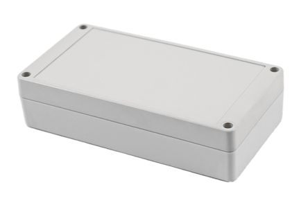 Hammond RP Series Light Grey Polycarbonate General Purpose Enclosure, IP65, Light Grey Lid, 165 x 85 x 40mm [RP1160]; 268-1703