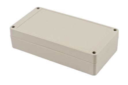 Hammond RP Series Light Grey ABS General Purpose Enclosure, IP65, Light Grey Lid, 165 x 85 x 40mm [RP1165]; 268-1707