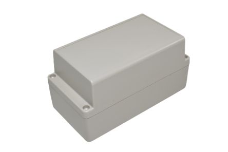 Hammond RP Series Light Grey ABS General Purpose Enclosure, IP65, Light Grey Lid, 165 x 85 x 85mm [RP1185]; 268-1723