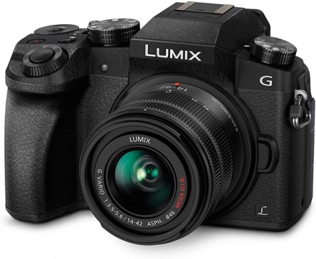 Panasonic G7 16.84MP Video Digital Camera [DMC-G7KEB- K]; 268-1890