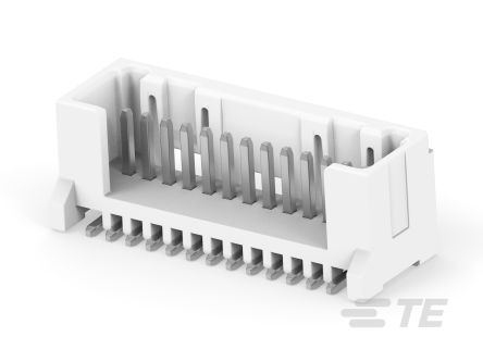 TE Connectivity MICRO CT Series Straight Board PCB Header, 13 Contact(s), 1.2 mm Pitch, 1 Row(s), Shrouded [1-2355091-3]; 268-2570