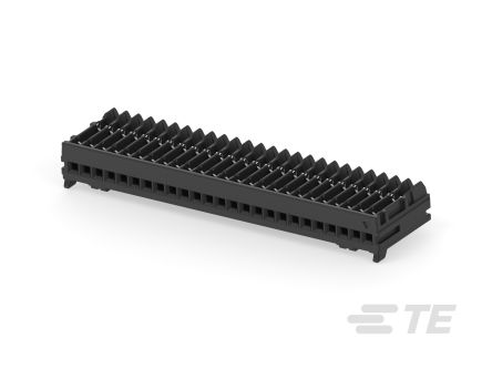 TE Connectivity MICRO CT Series Straight Cable Mount, IDC PCB Socket, 25-Contact, 1-Row, 1.2mm Pitch, IDC Termination [2-2355088-5]; 268-2598