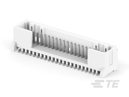 TE Connectivity MICRO CT Series Straight Board PCB Header, 22 Contact(s), 1.2 mm Pitch, 1 Row(s), Shrouded [2-2355091-2]; 268-2603