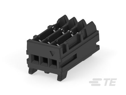 TE Connectivity MICRO CT Series Straight Cable Mount, IDC PCB Socket, 3-Contact, 1-Row, 1.2mm Pitch, IDC Termination [2355088-3]; 268-2616