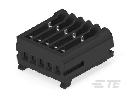 TE Connectivity MICRO CT Series Straight Cable Mount, IDC PCB Socket, 5-Contact, 1-Row, 1.2mm Pitch, IDC Termination [2355088-5]; 268-2619