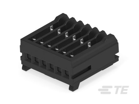 TE Connectivity MICRO CT Series Straight Cable Mount, IDC PCB Socket, 6-Contact, 1-Row, 1.2mm Pitch, IDC Termination [2355088-6]; 268-2621