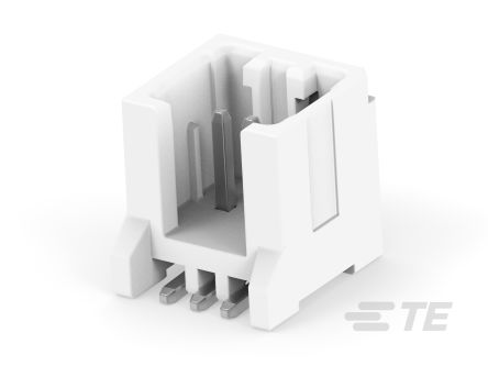 TE Connectivity MICRO CT Series Straight Board PCB Header, 3 Contact(s), 1.2 mm Pitch, 1 Row(s), Shrouded [2355091-3]; 268-2631