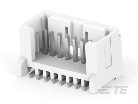 TE Connectivity MICRO CT Series Straight Board PCB Header, 8 Contact(s), 1.2 mm Pitch, 1 Row(s), Shrouded [2355091-8]; 268-2642