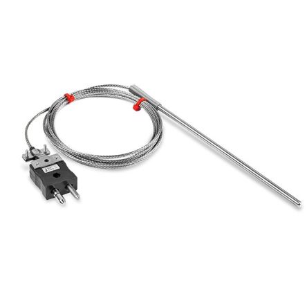 RS PRO Type J Heavy Duty Thermocouple 150mm Length, 4.5mm Diameter, -60°C → +350°C [0]; 268-4445