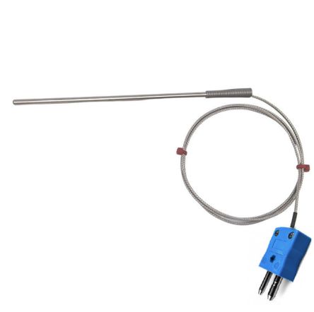 RS PRO Type K Heavy Duty Thermocouple 150mm Length, 4.5mm Diameter, -60°C → +350°C [0]; 268-4451