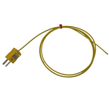 RS PRO Type K Hermetically Sealed Thermocouple 2m Length, 7/0.2mm Diameter, -75°C → +260°C [0]; 268-4471