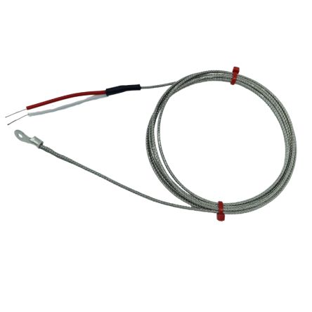 RS PRO Type K Washer Thermocouple 2m Length, 3.5mm Diameter → +350°C [0]; 268-4598