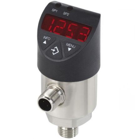 WIKA PSD-4 Series Gauge Pressure Sensor, 0bar Min, 25bar Max, PNP/NPN Output, Gauge Reading [57413206]; 268-5764