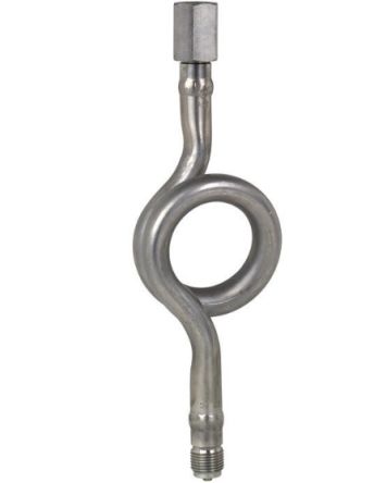 WIKA Trumpet, G 1/2, G 1/2, 160 bar max, For Use With Pressure Gauges [9091203]; 268-5982
