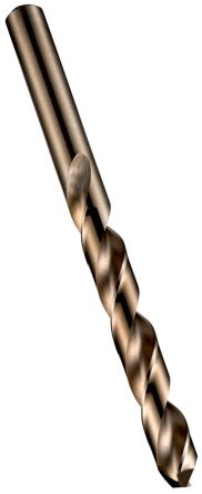 Dormer A777 Series HSS-E Jobber Drill Bit, 9.5mm Diameter, 125 mm Overall [A7779.5]; 268-6546