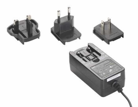 Werma Black Adapter for use with Connection Sets With Plug 230 V [960.860.02]; 268-7314