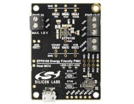 Silicon Labs EFP0108 Evaluation Kit for EFP0108 for EFP0108 [SLEVK1000A]; 268-7551