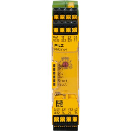 Pilz PNOZsigma PNOZ s4 C Safety Relay 24V dc, Dual-Channel [751104]; 268-7567