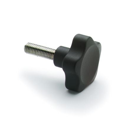 Elesa 166495 Black Glass Fibre Reinforced Polyamide Knob, M10 x 40, Threaded Hole [166495]; 268-7585