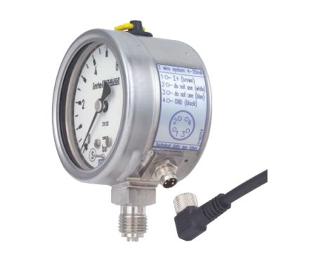 WIKA G 1/4 Analogue Pressure Gauge 250bar Bottom Entry 63mm Outside Diameter [48768266]; 268-8185