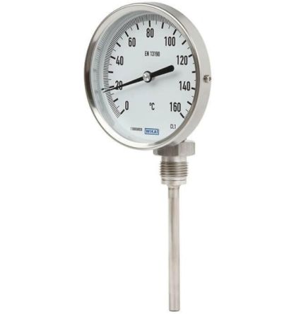 WIKA Dial Thermometer 0 → 80 °C, 82162315 [82162315]; 268-9045