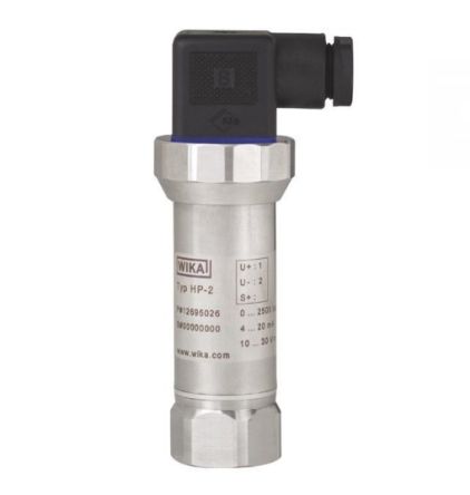 WIKA HP-2 Series Pressure Sensor, 0bar Min, 4000bar Max, 2 Wire, 4 → 20 mA Output, Gauge Reading [12975541]; 268-9221