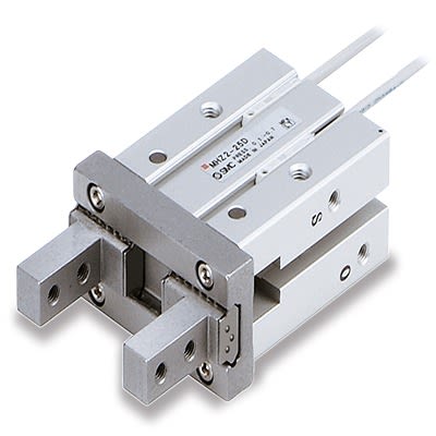 SMC 2 Finger Double Action Pneumatic Gripper, MHZ-A3202, Parallel Gripping Type [MHZ-A3202]; 268-9713