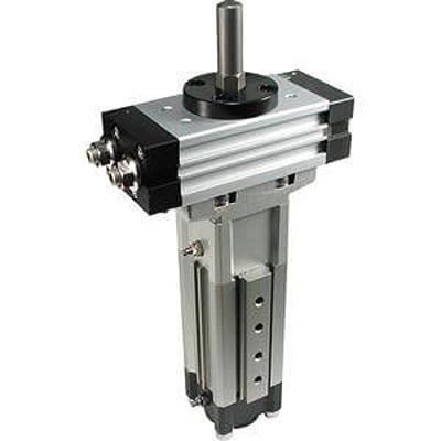 SMC Pneumatic Compact Cylinder - MRQ Series, 40mm Bore, 100mm Stroke, MRQ Series, Double Acting [MRQBS40-100CA]; 268-9714