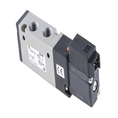 SMC 4/2 monostable Pneumatic Solenoid Valve - Solenoid Metric M5 VZ1000 Series 24V dc [VZ1120-5DO-M5-Q]; 268-9749