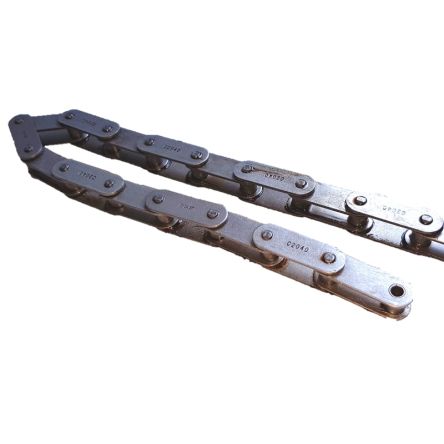 SKF C2060H Simplex Roller Chain, 10ft, PHC, ANSI [PHC C2060HX10FT]; 268-9824