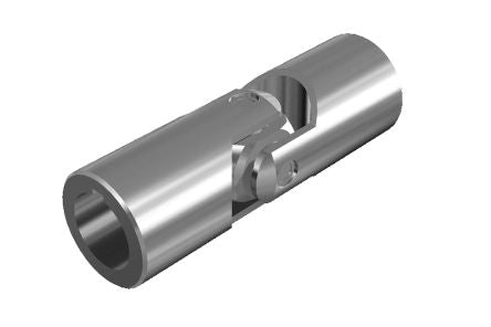 SKF Single Universal Joint Coupling, 20mm Outside Diameter, 10mm Bore, 62mm Length Coupler [PHE UJMA20]; 268-9871