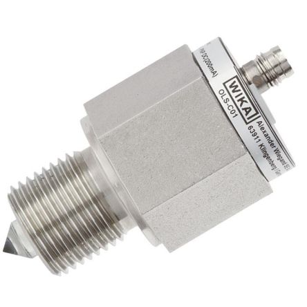 WIKA OLS-C01 Series Level Sensor Level Switch, PNP Output, Threaded, Stainless Steel Body [57393756]; 269-0159
