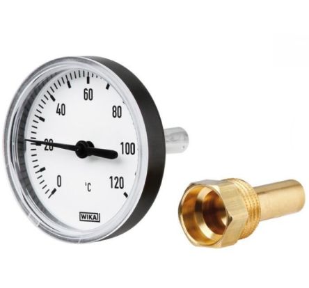 WIKA Dial Thermometer 0 → +120 °C, 3908805 [3908805]; 269-0304