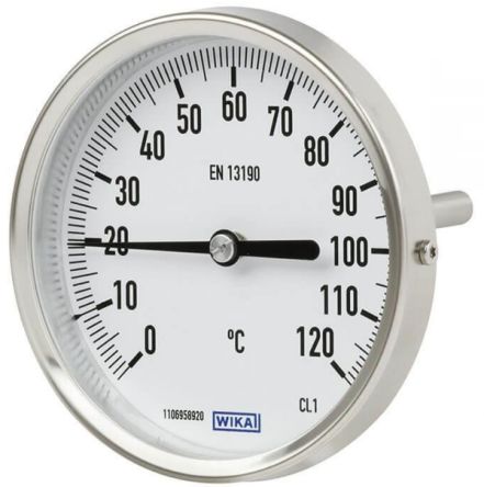 WIKA Dial Thermometer 0 → +120 °C, 40154815 [40154815]; 269-0311