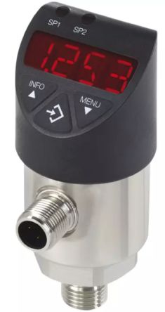 WIKA PSD-4 Series Pressure Sensor, 0bar Min, 6bar Max, PNP/NPN Output, Gauge Reading [48732296]; 269-0411