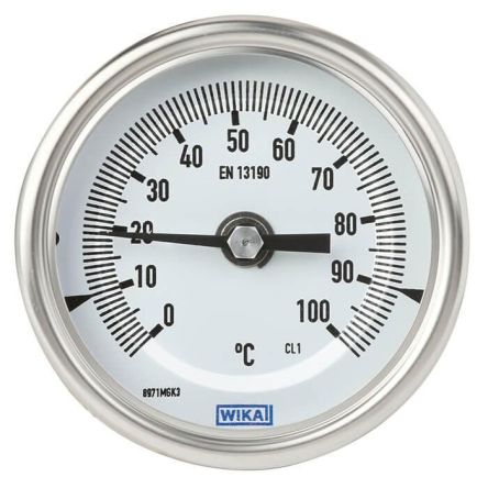 WIKA Dial Thermometer 0 → +60 °C, 48764652 [48764652]; 269-0561